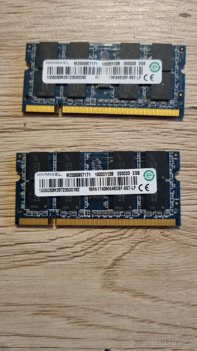 4GB RAM DDR2 do notebooku 2x2GB Ramaxel KIT - 2