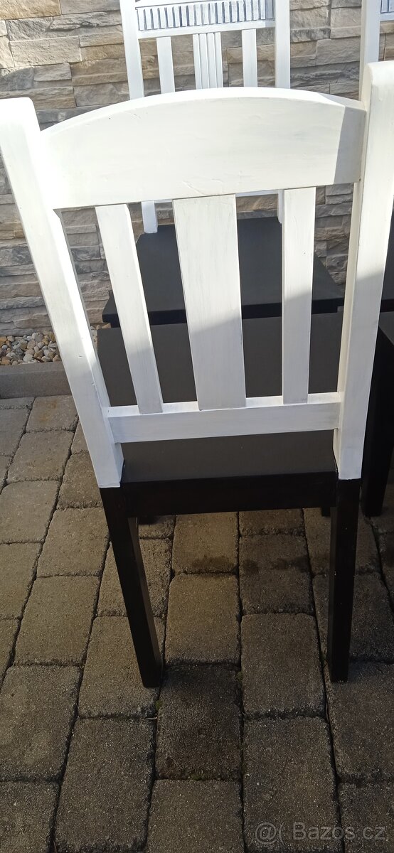 Jídelní stůl+8 židlí -styl vintage - 2