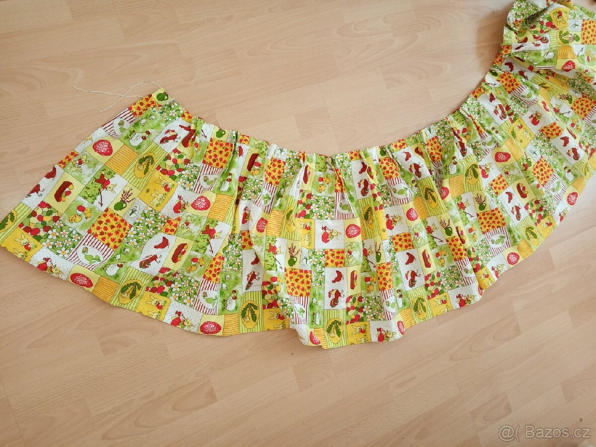 Velikonoční ubrus a kanýr na okno - 2