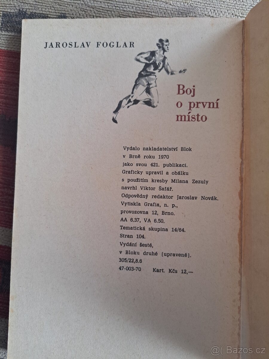 Jaroslav Foglar - BOJ O PRVNÍ MÍSTO - 2