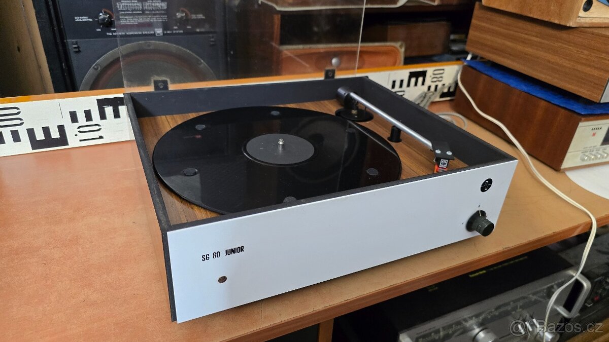 Gramofon SG 80 JUNIOR, zesilovač TRANSIWATT, tuner TESLA - 2