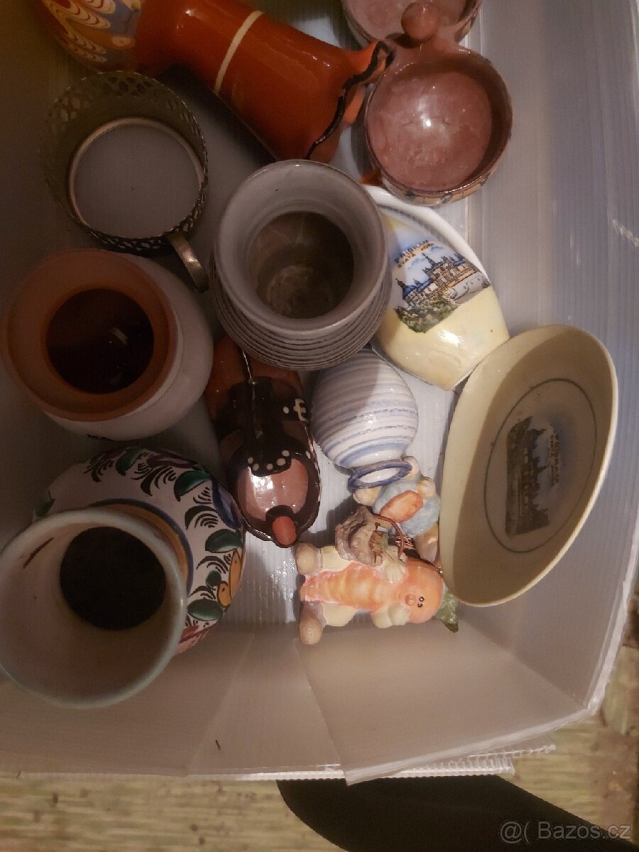 Porcelán, keramika směs mix - 2