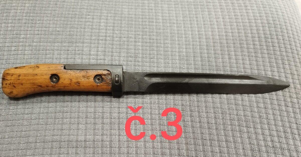 Bodak vz.58 ČSĽA drevo č.3 - 2