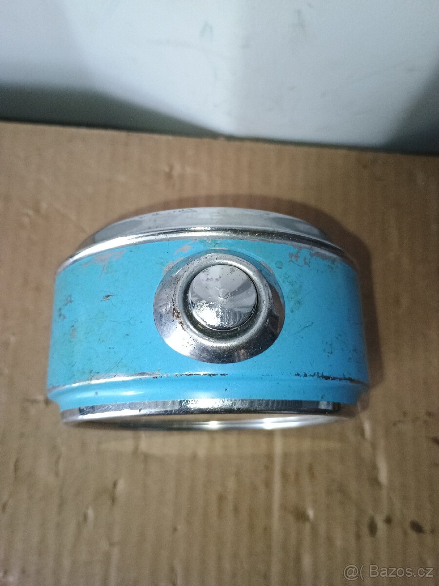 Starý budík Prim modrý - 2