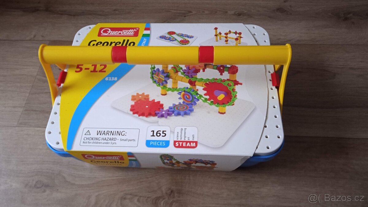 Stavebnice Quercetti Georello Toolbox + Kaleido Gears - 2