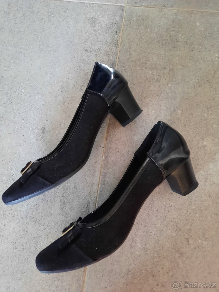 Lodicky nizsi podpatek vel. 41 - 2