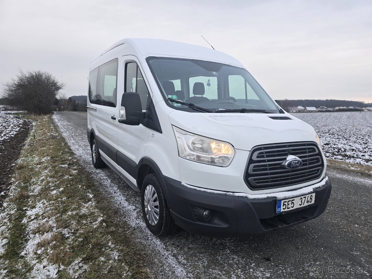 Ford Transit bus 9 míst 2015, 2,2 TDI 92kW - 2