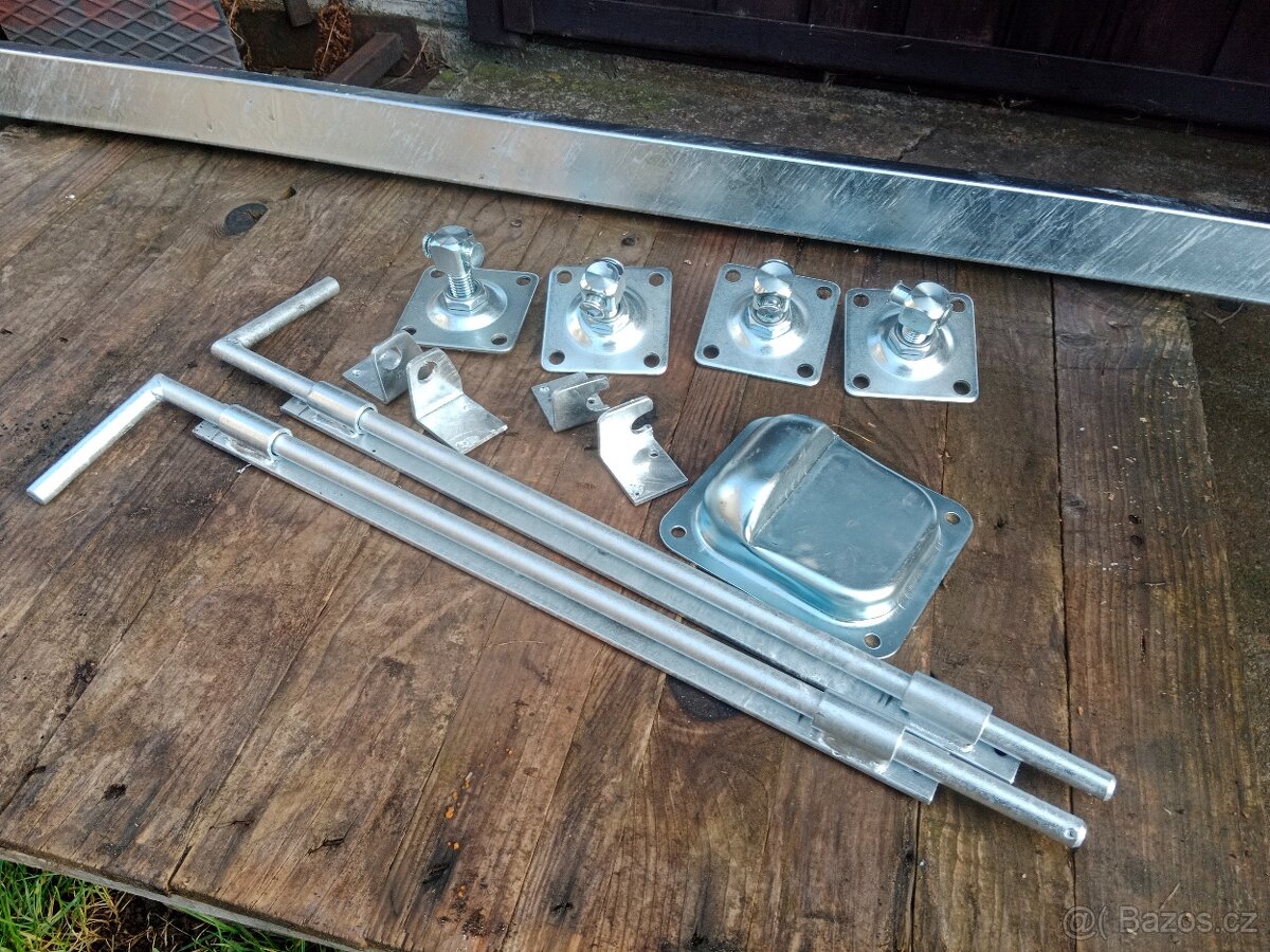 Dvoukřídlá brána 400 x 150 cm - 2