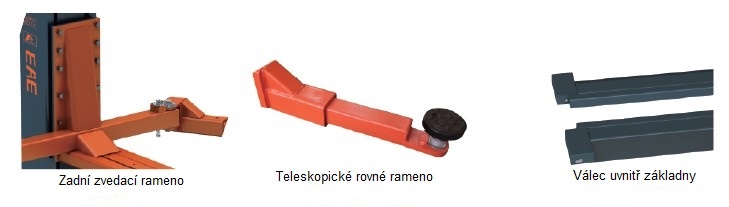 Jednosloupový zvedák Eternal EE-612E Nová Cena - 2