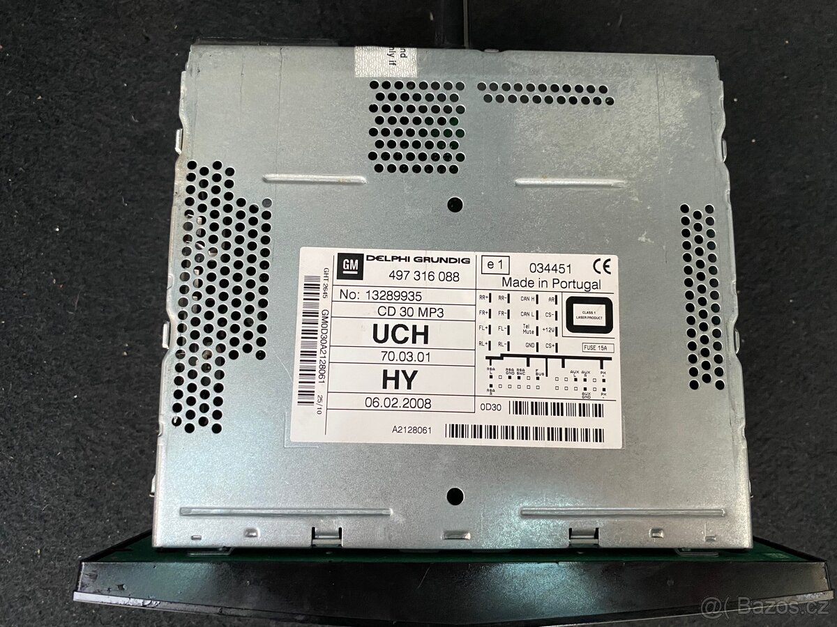 Originální autorádio Opel - 2