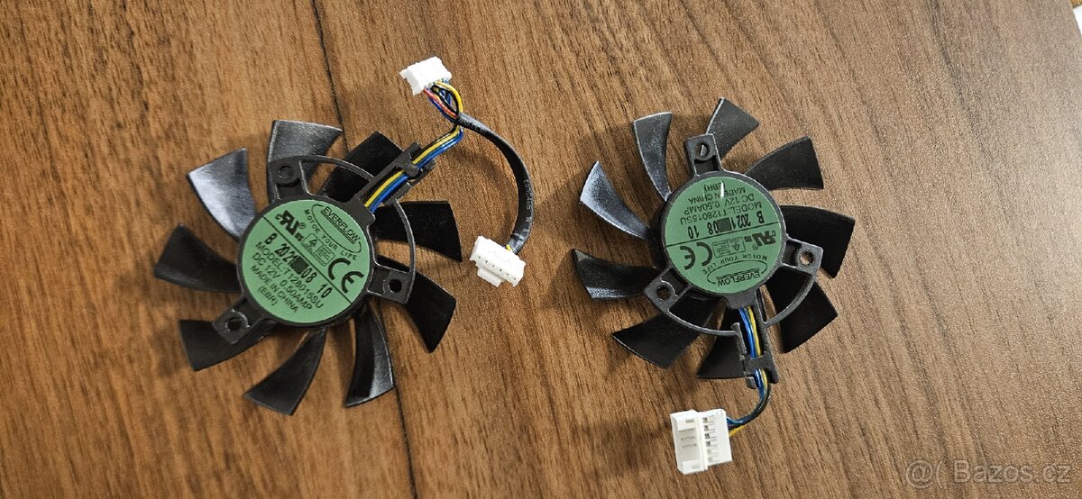 Větráčky ASUS TUF Gaming GTX 1660 Ti EVO OC - 2