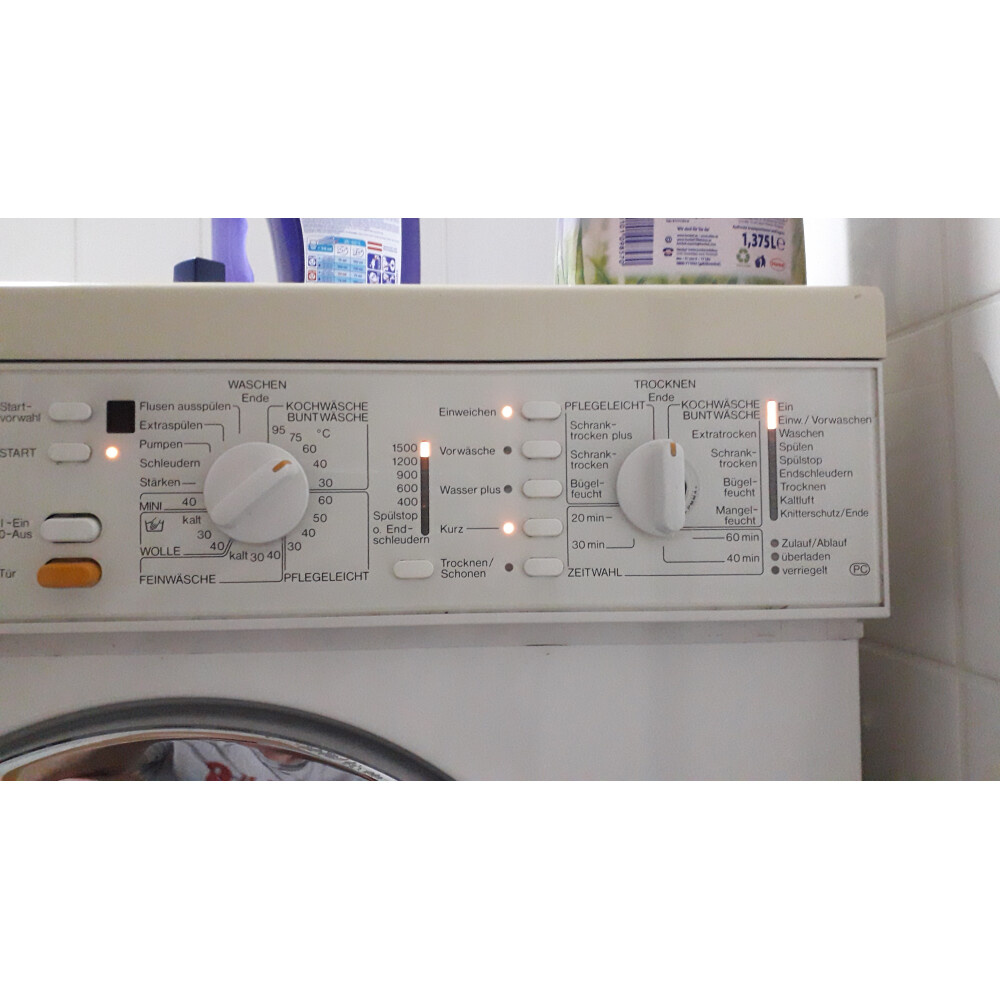 Pračka a sušička miele novotronic w945 - 2