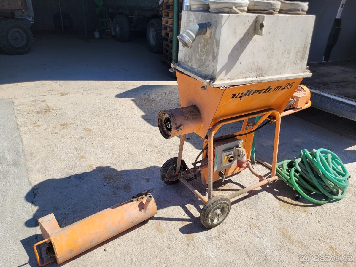 Kontinuální míchačka Maltech m25 s příslušenstvím - 2