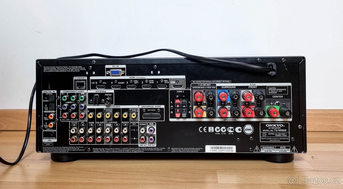 Onkyo Tx-Nr609 /USB/HDMI/spotify/internet radio - 2