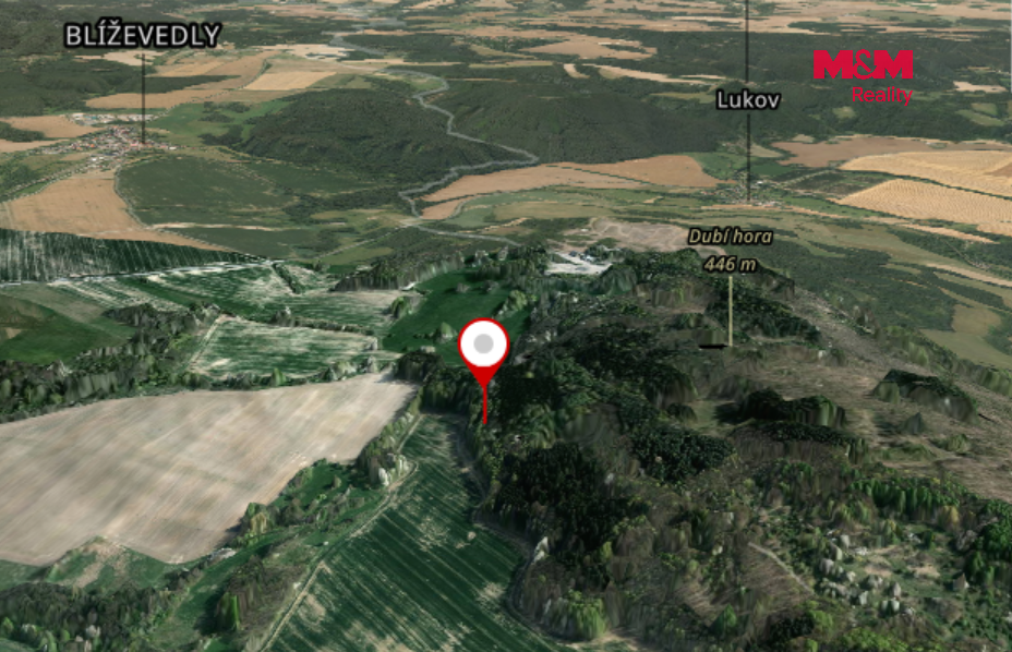 Prodej lesa, 4458 m², Kravaře - 2