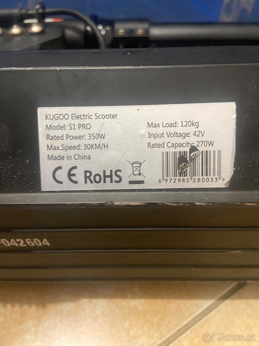 Elektrická koloběžka Kugoo S1 Pro - 2