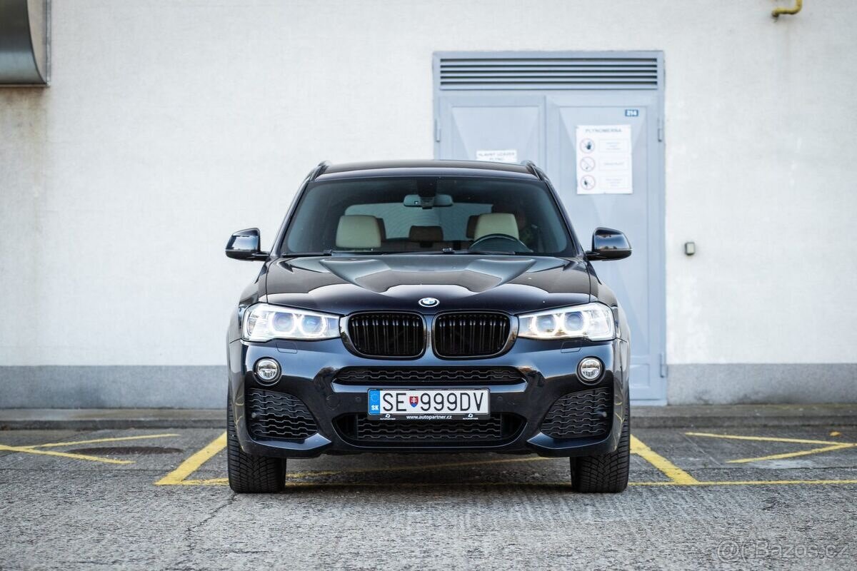 BMW X3 35d xDrive M-paket 230kW 2015 - 2
