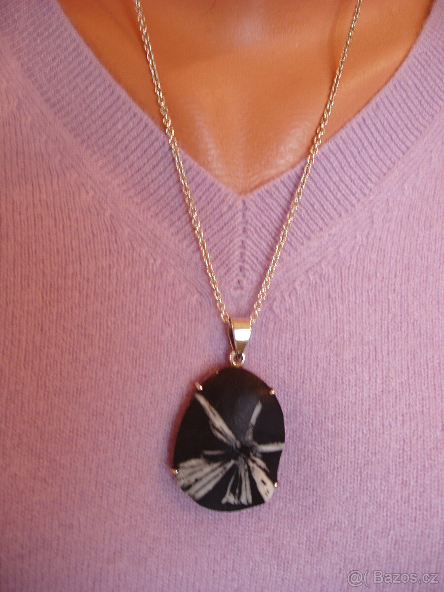 Šperky z drahokamů - chryzantémový kámen - 2