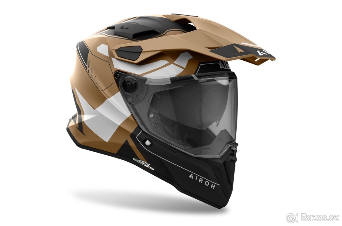 přilba Airoh Commander 2 color Raveal písková matná - 2