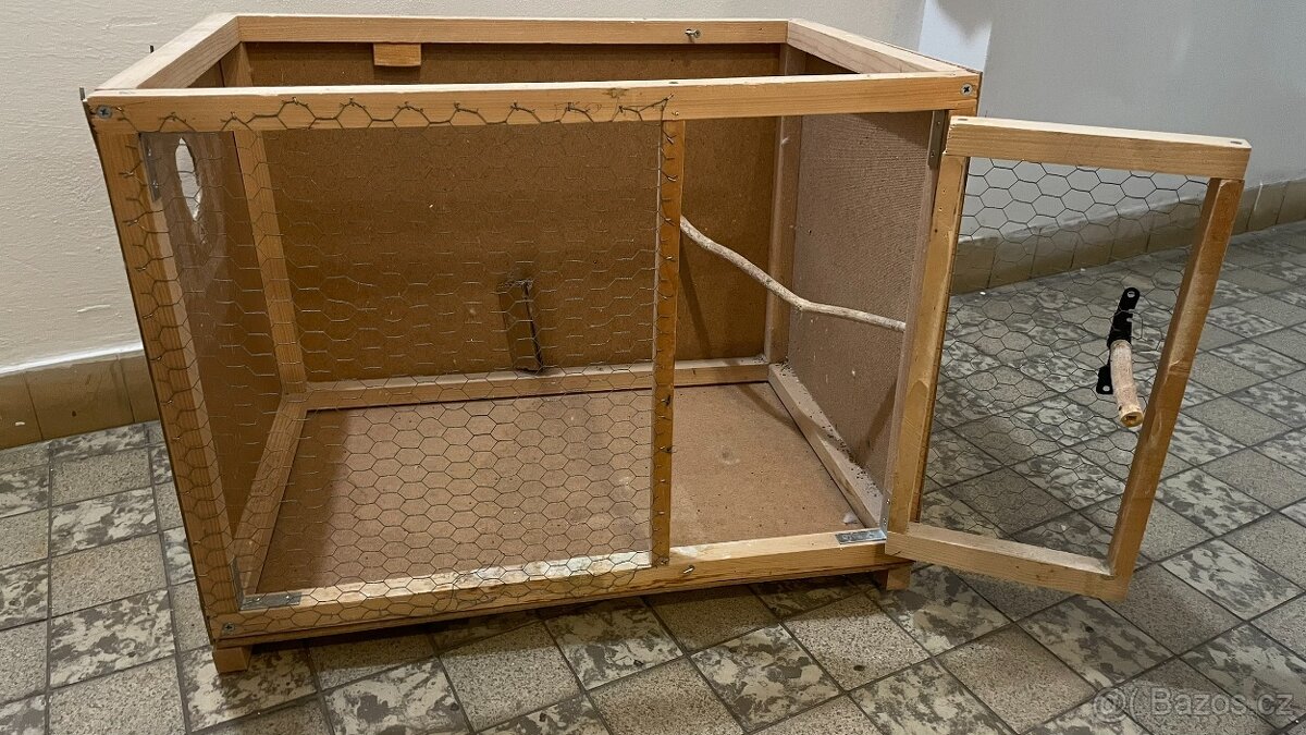 Domácí bednová klec - 2