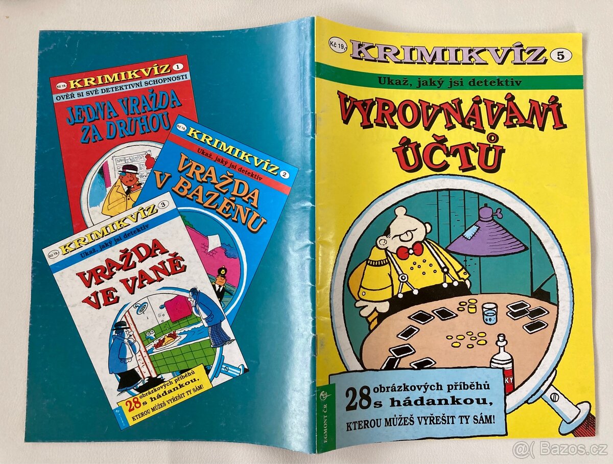 Krimikvíz #5 - Vyrovnávání účtů (1994) komiks - 2