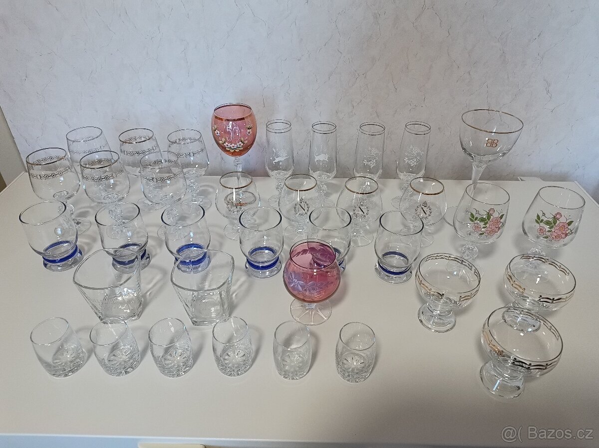 Sklenice, skleničky, napoleonky, panáky - něco nové - 2
