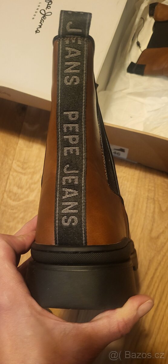 pánské kotníkové Pepe Jeans boty v. 46 - NOVÉ - 2