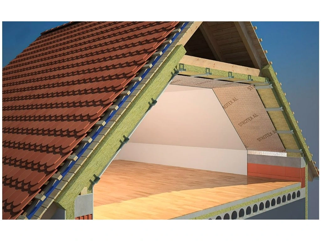 Parotěsná fólie ALU s mřížkou STROTEX AL 150 g/m2, 75m2 - 2