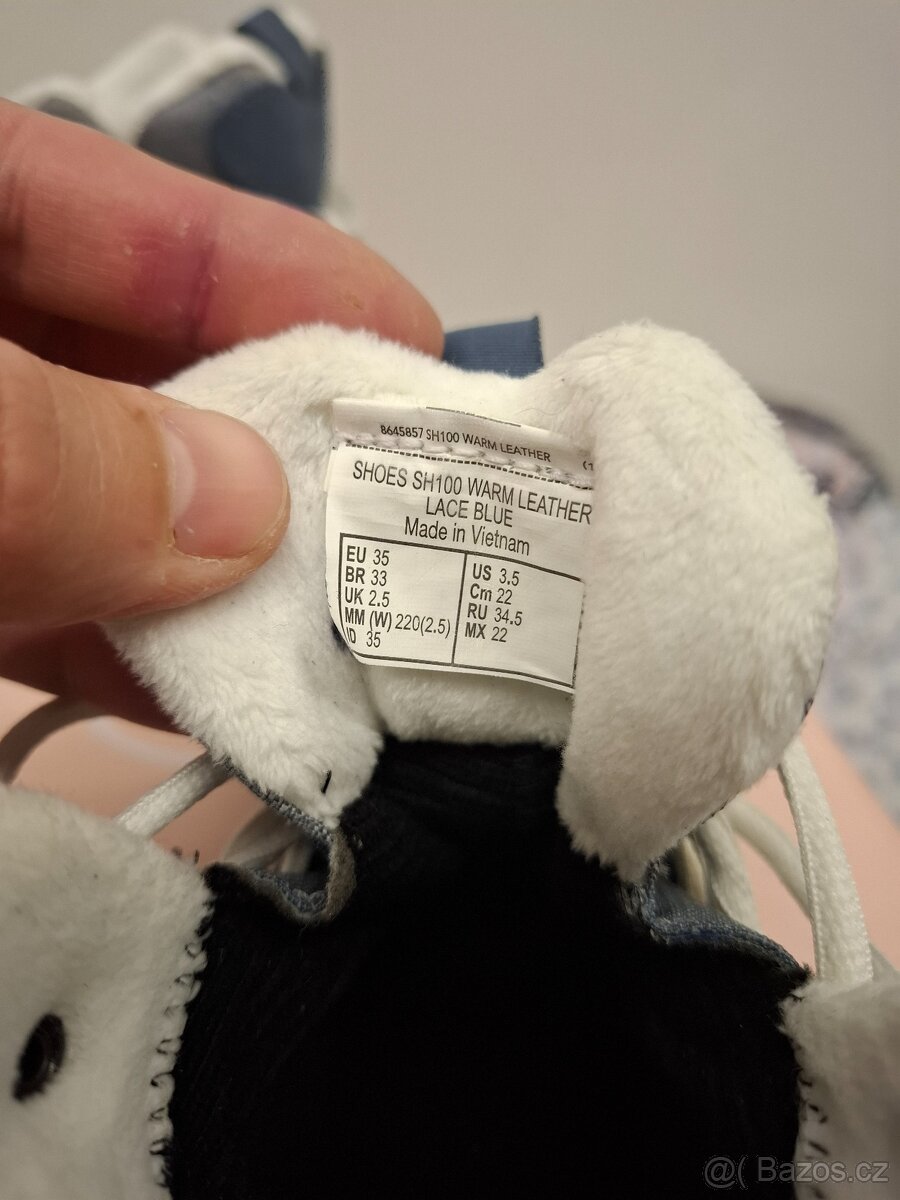 Prodej dívčí zimni boty vel 35 - 2