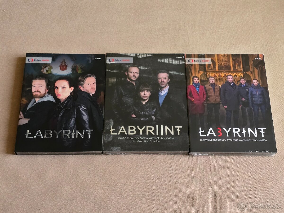 LABYRINT 1-3 (komplet, 3x 2 DVD digipack) - 2