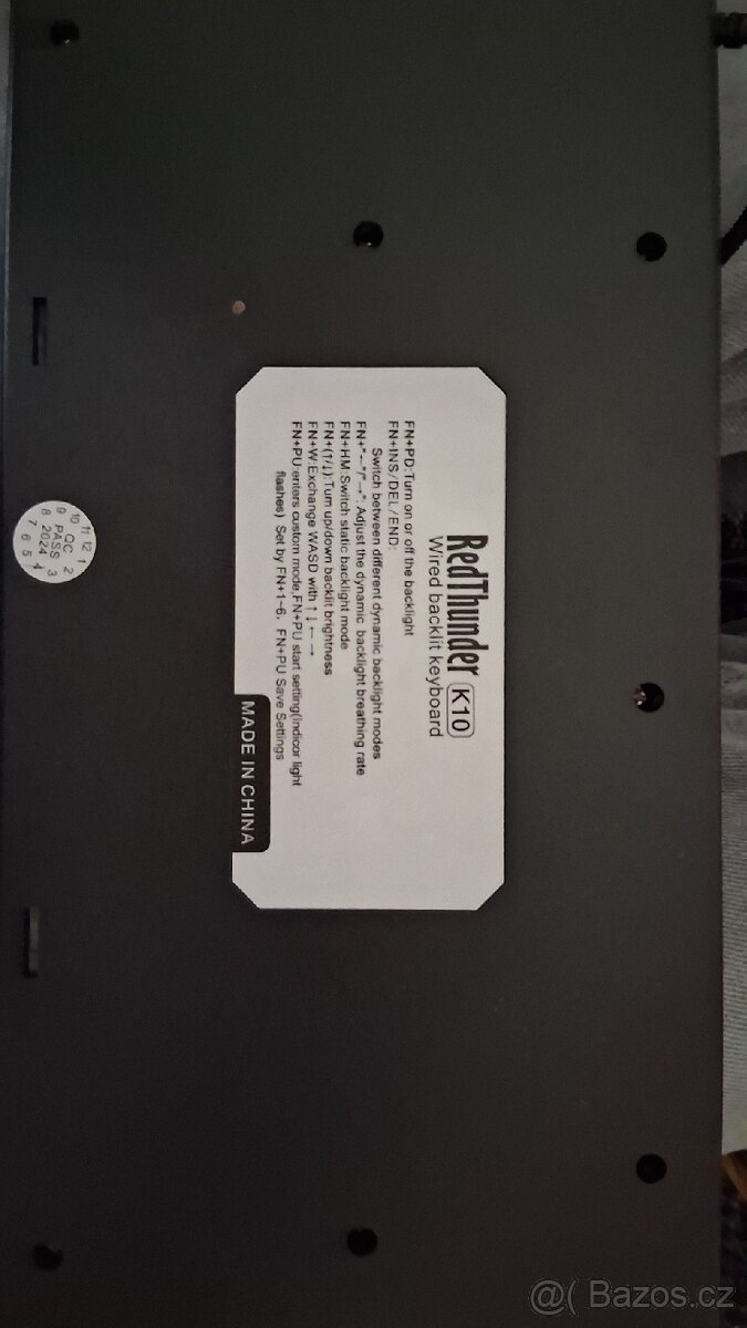 Herní RGB klávesnice RedThunder - 2