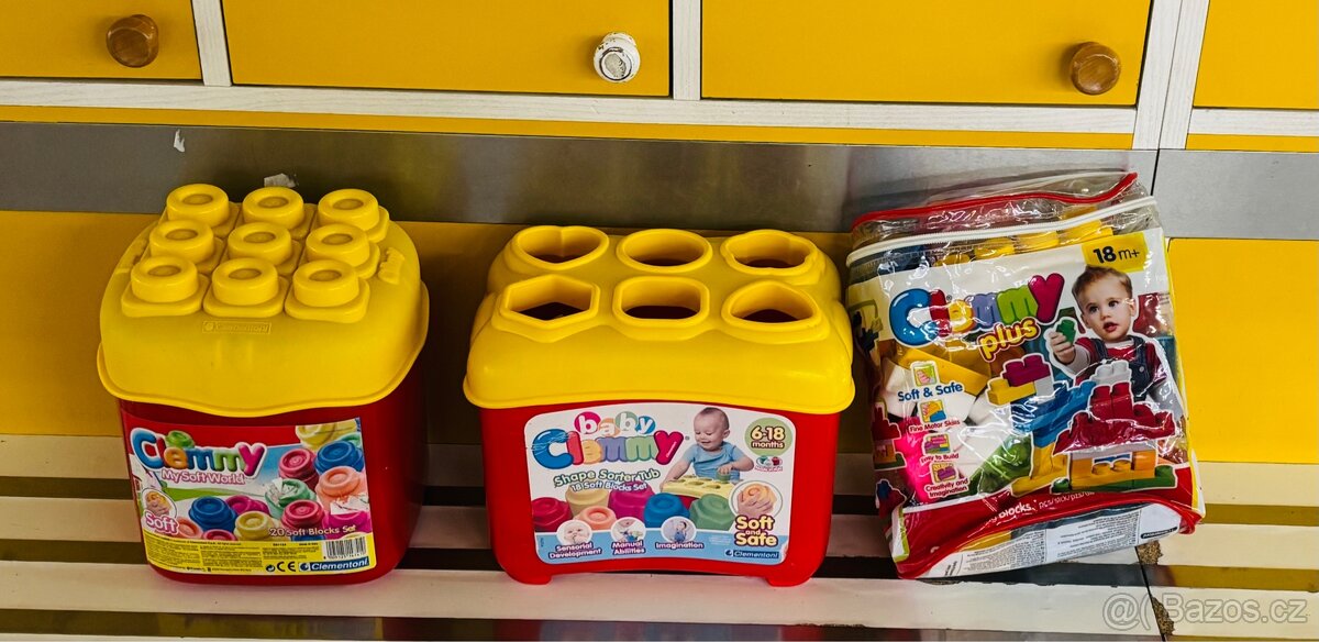 Plně funkční 3 sady Clementoni Clemmy - 2