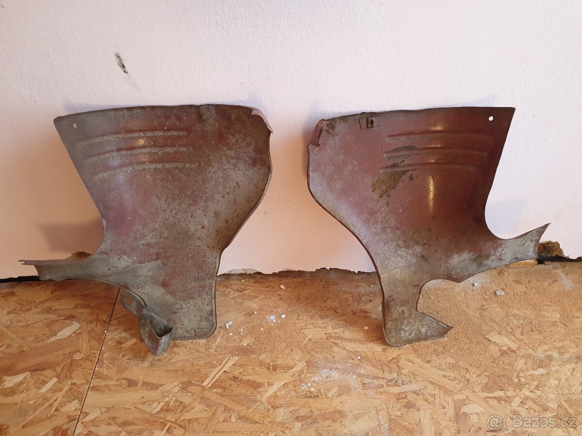 Podsedlové plechy Jawa 550 - 2