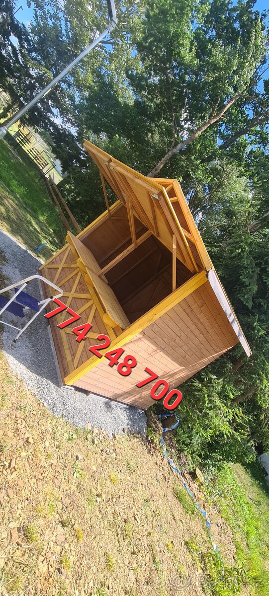 Zahradní domek prodejní stánek - 2