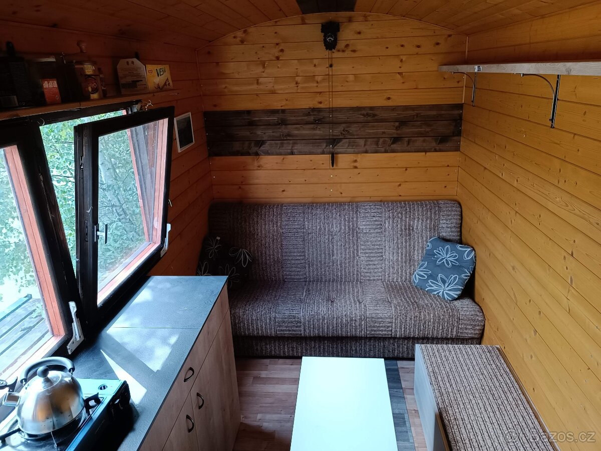 Mobilní chata s výklopnou terasou - 2