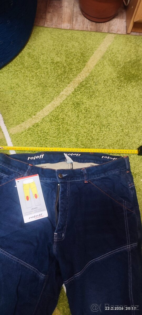 Dámské moto jeans kalhoty - 2