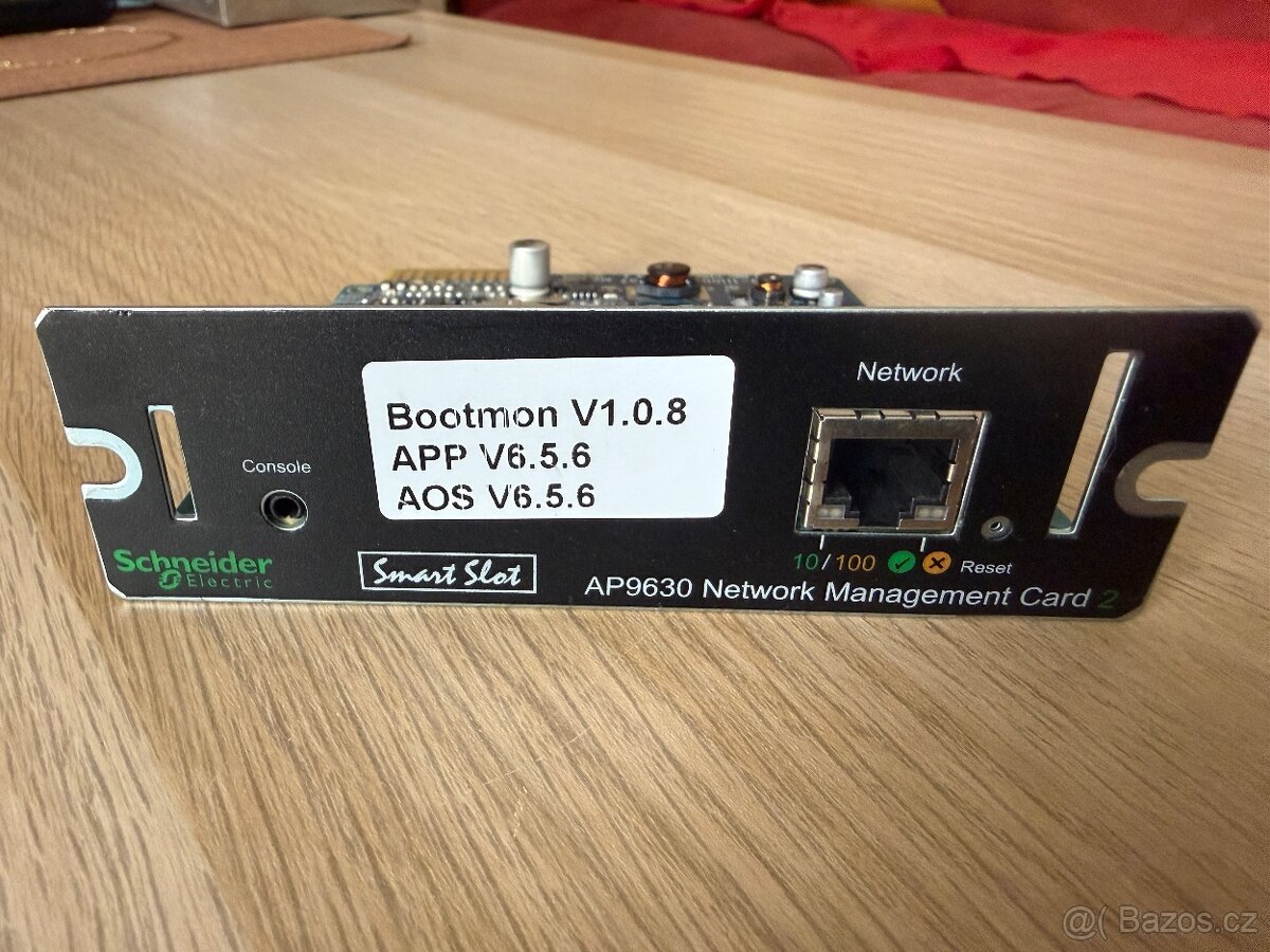 APC AP9630 NMC2 – Síťová karta pro UPS (Firmware v7.2.2) - 2