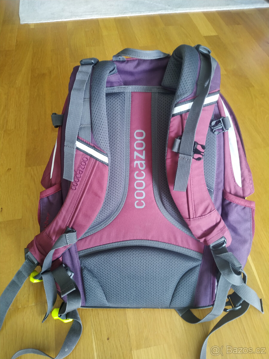 Školní batoh Coocazoo JobJobber2, Solid Berryman - 2
