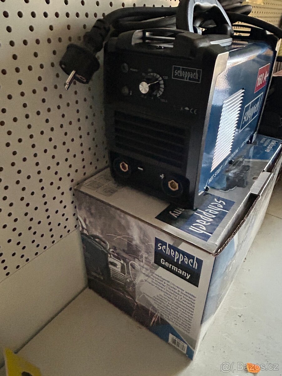 Scheppach 160A svářečka invertor - 2