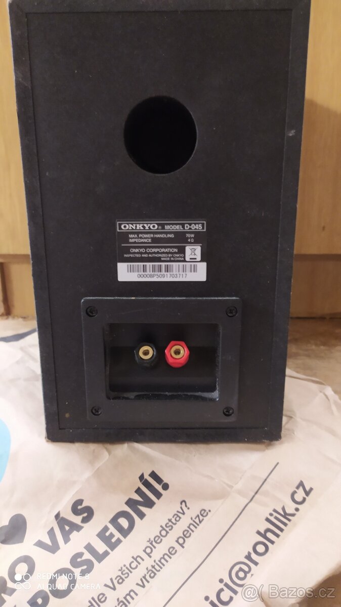 1 bedýnka Onkyo D-045 zachovala - 2