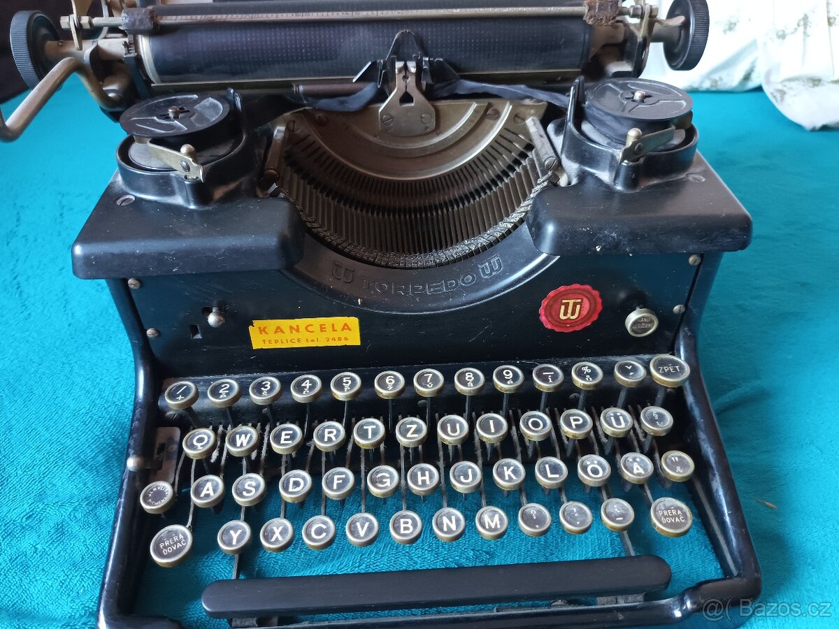 Starožitný psací stroj Torpedo - 2
