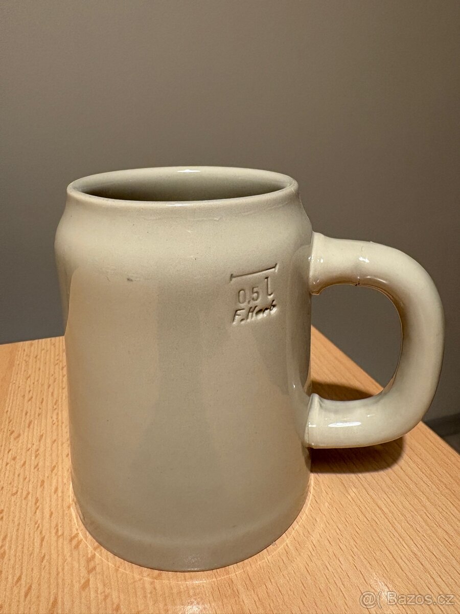 Kameninový půllitr zn.F.Herb - 2