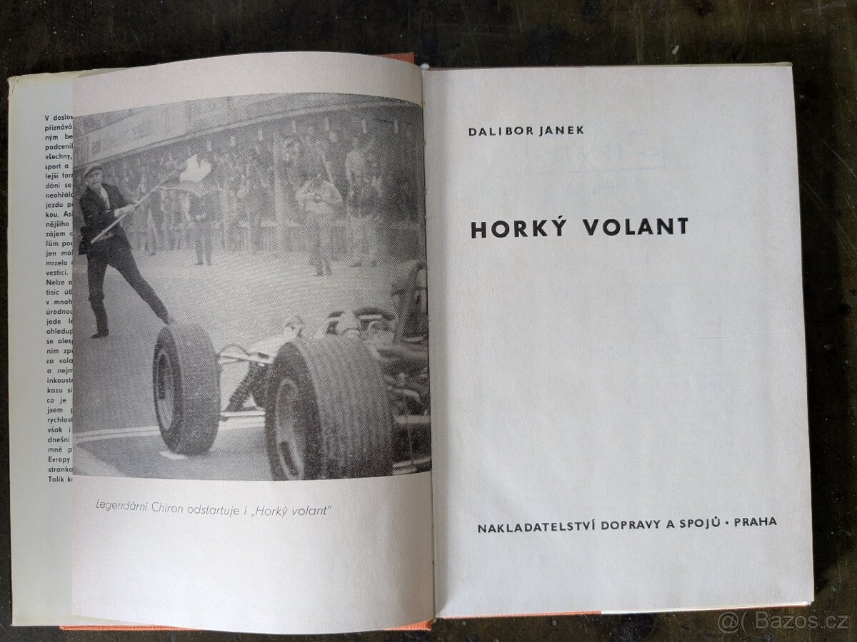 Kniha Horký volant - 2