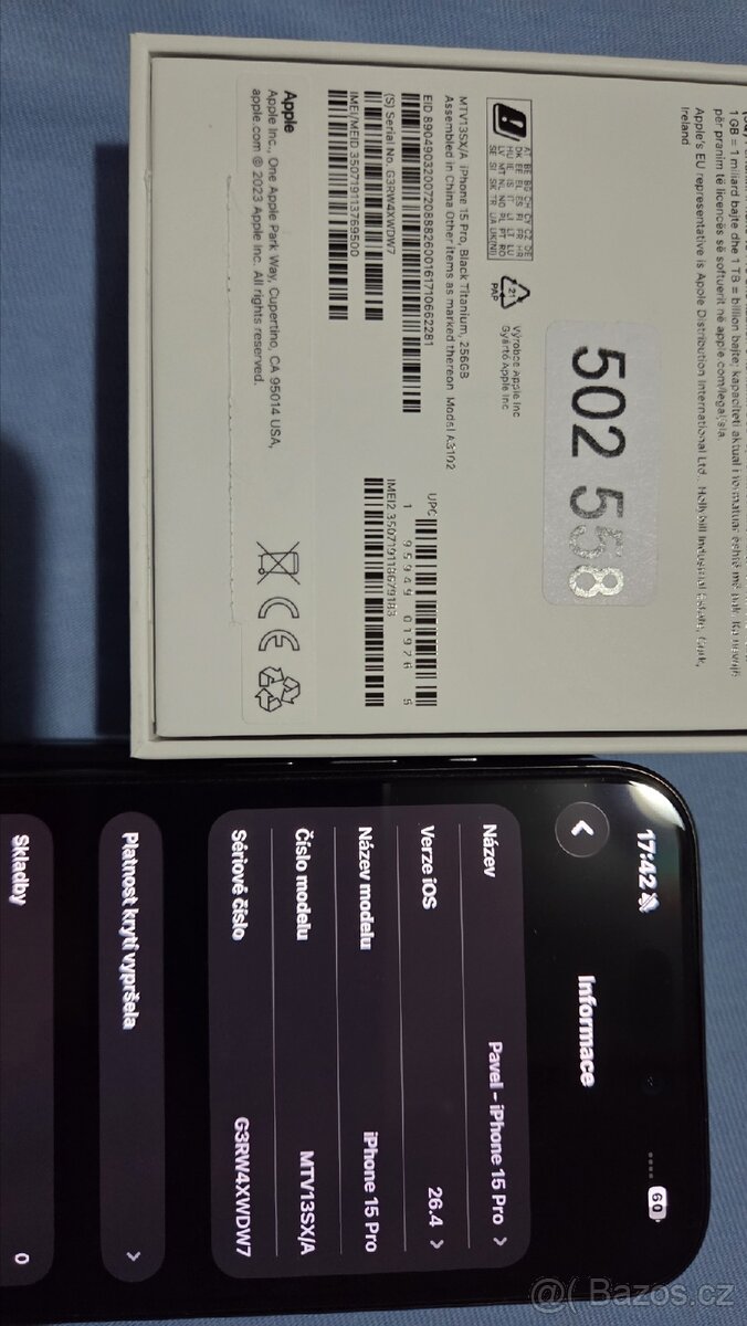 Apple iPhone 15 Pro 256GB černý - 2