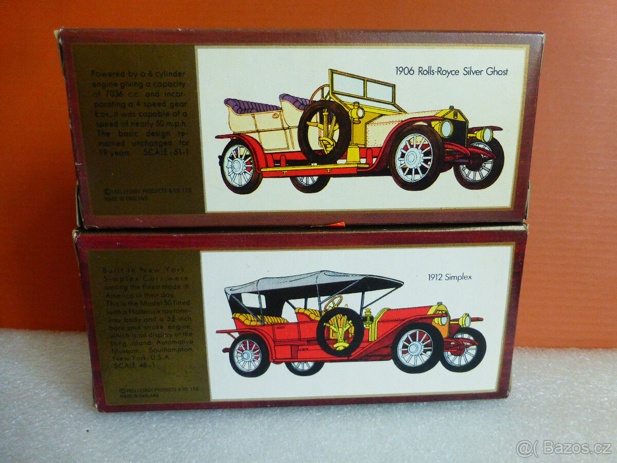 modely Matchbox yesteryear 5. - 2