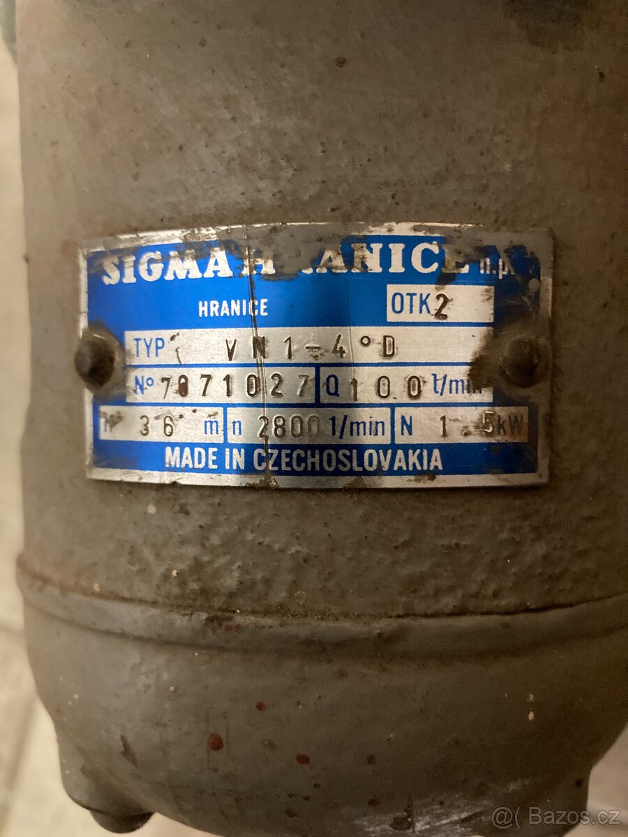 Čerpadlo sigma - 2