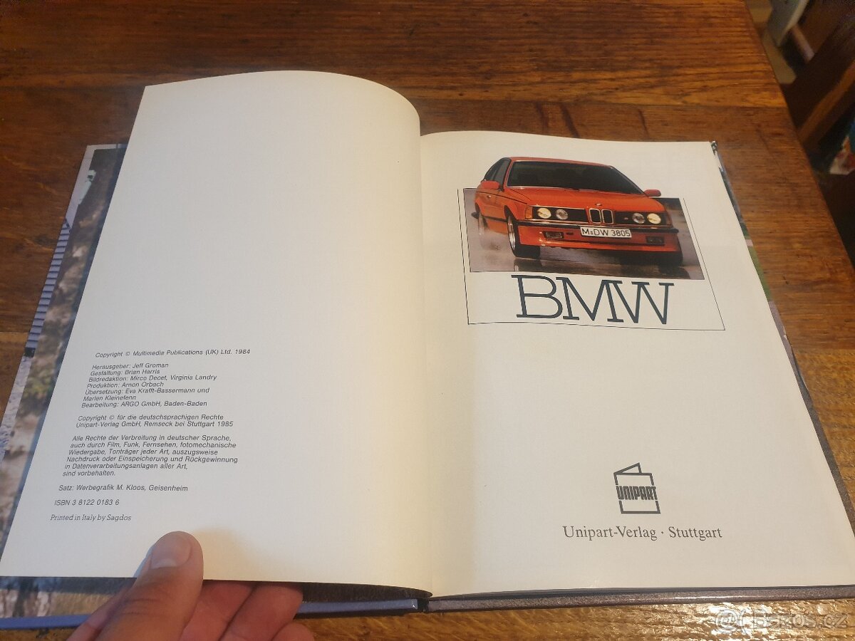 Kniha o BMW z 1985 - 2