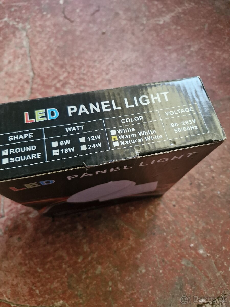 Stropní světlo LED teplá bílá - 2