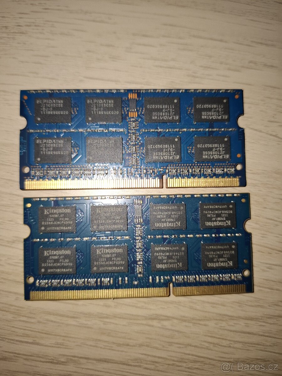 2x4GB DDR3 SODIMM 10600S (8GB 1.5V) - 2