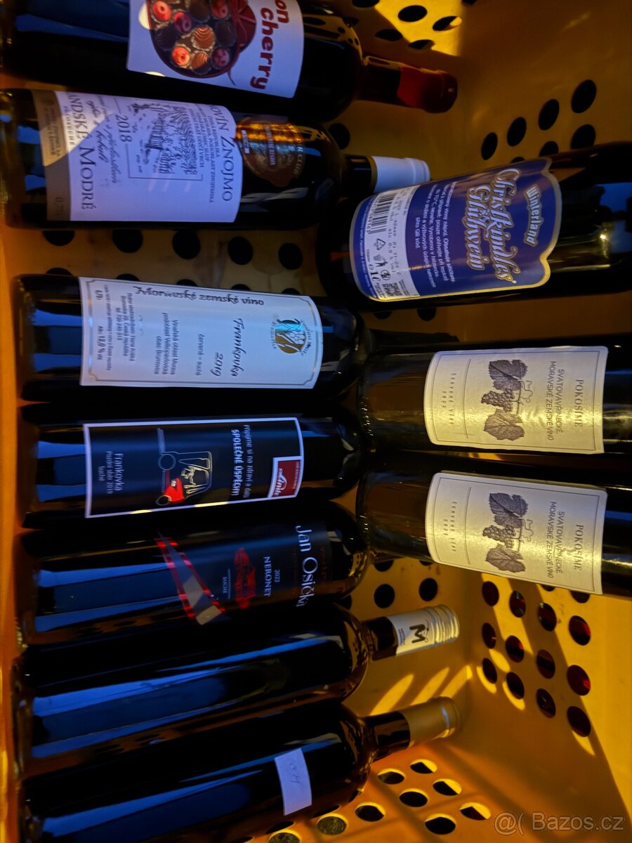 Červená vína - 2